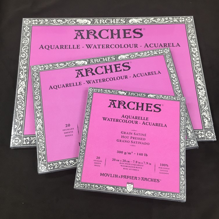 Arches Hot Press Watercolour Blocks